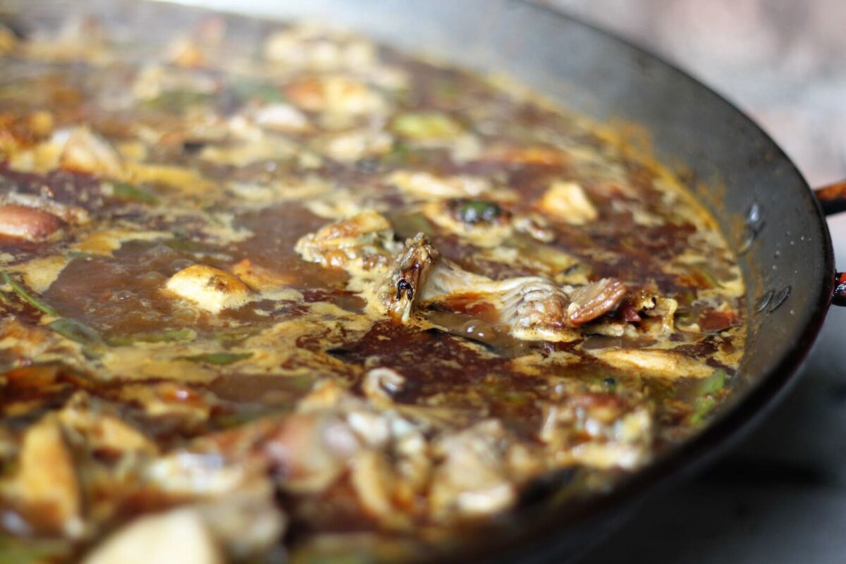 Arroz con conejo casero 2