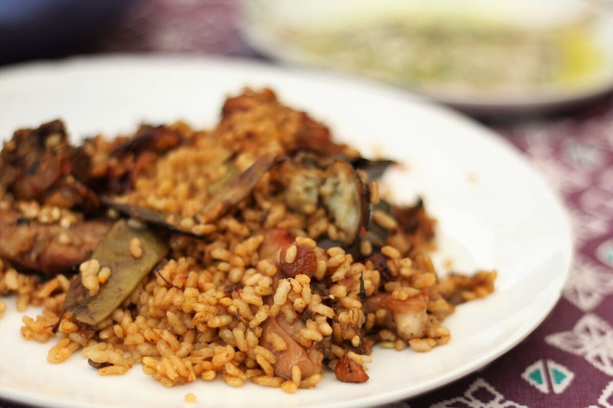 Arroz con conejo casero 20