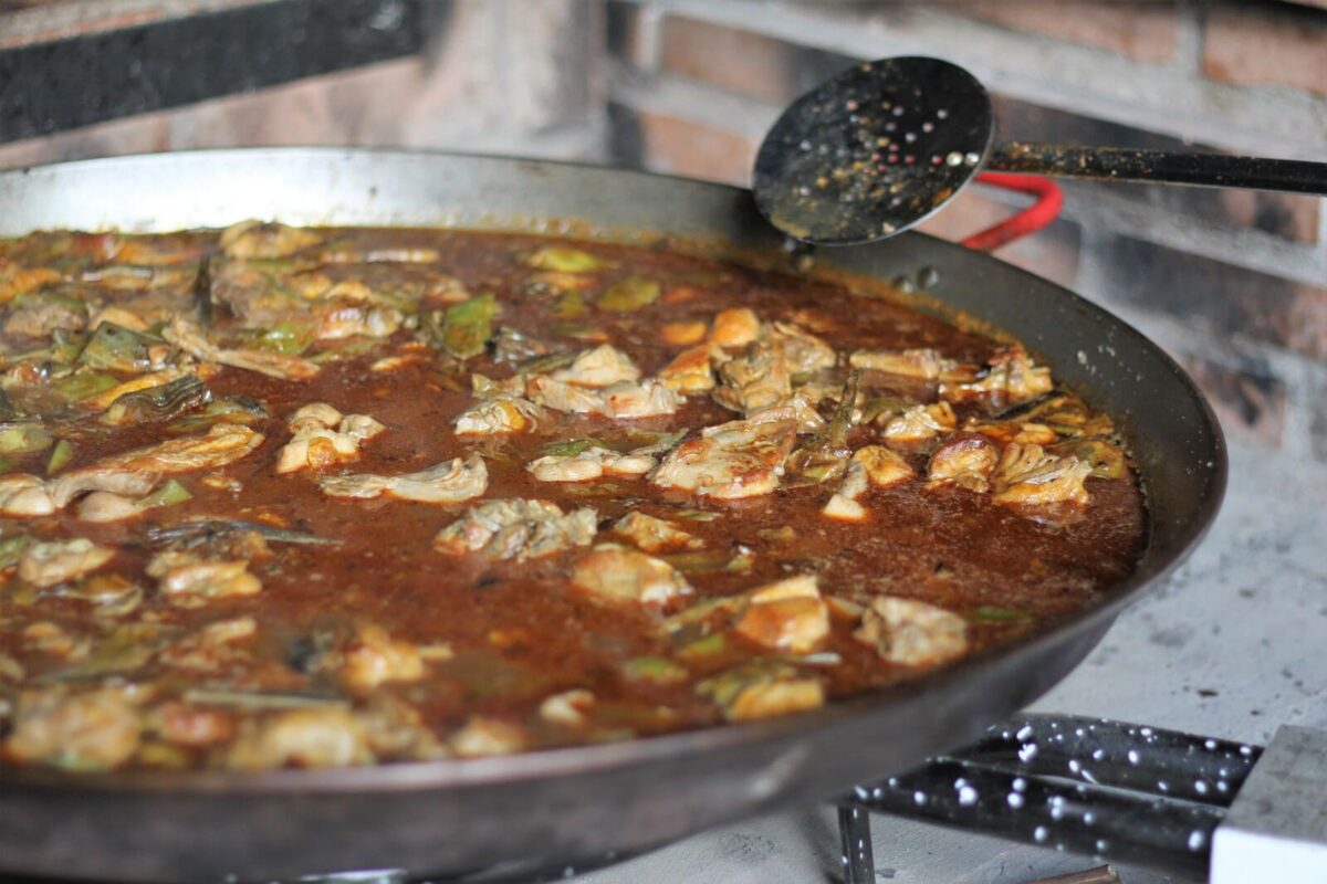 Arroz con conejo casero 4