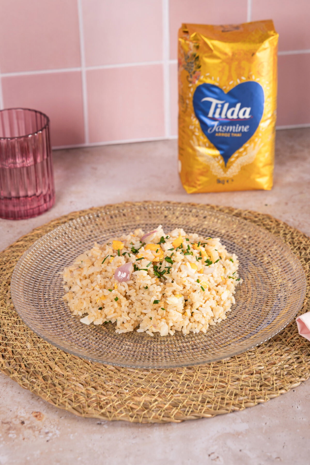 Arroz frito con ajo