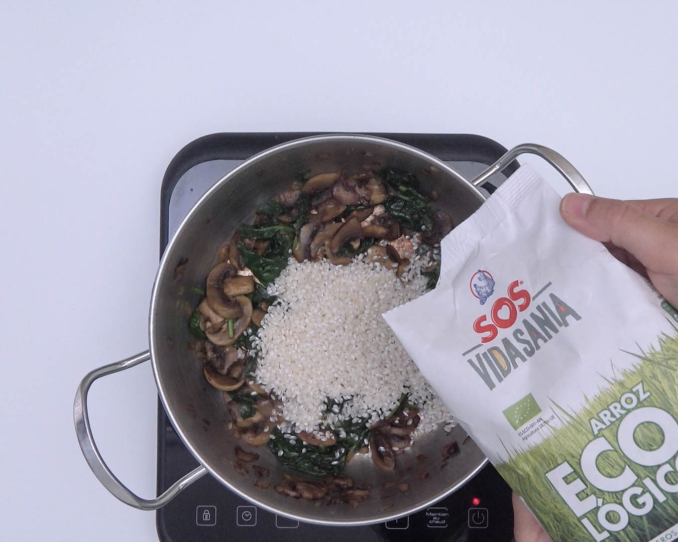 Arroz vegetariano 16