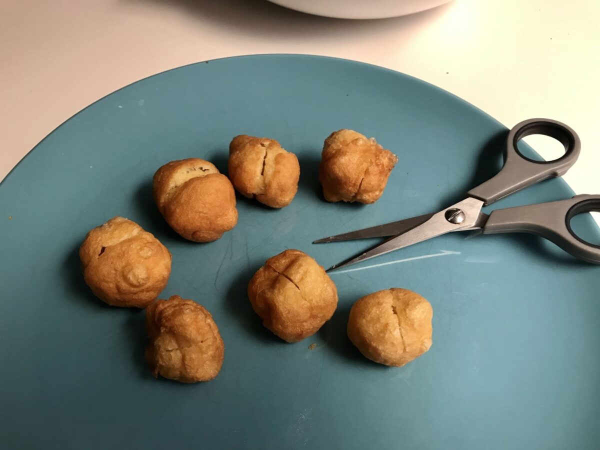 Buñuelos rellenos de crema de calabaza (17)