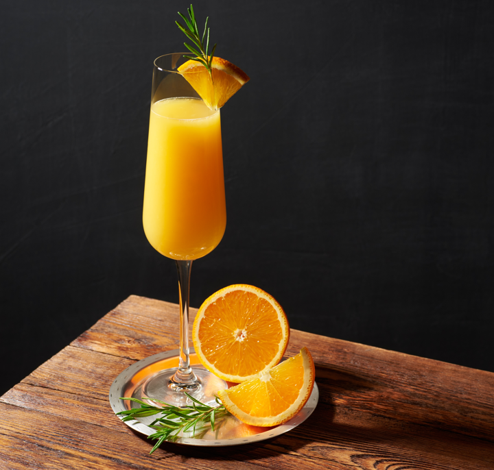 Cóctel mimosa