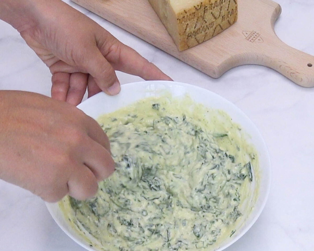 Lasaña de calabacín con queso 11