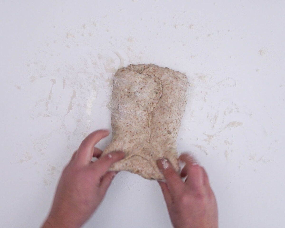 Pan integral casero, estilo chapata (15)