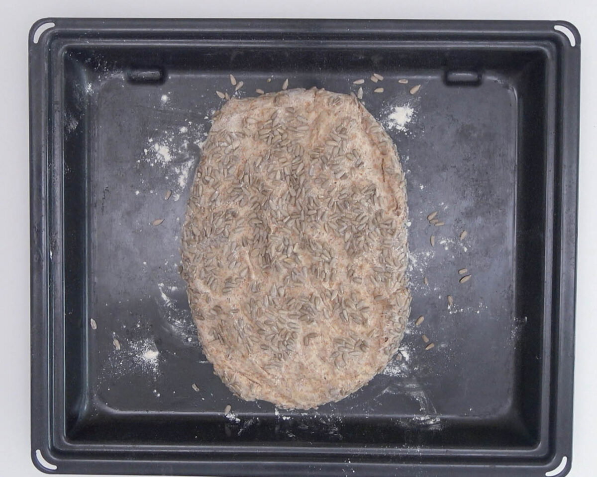 Pan integral casero, estilo chapata (21)