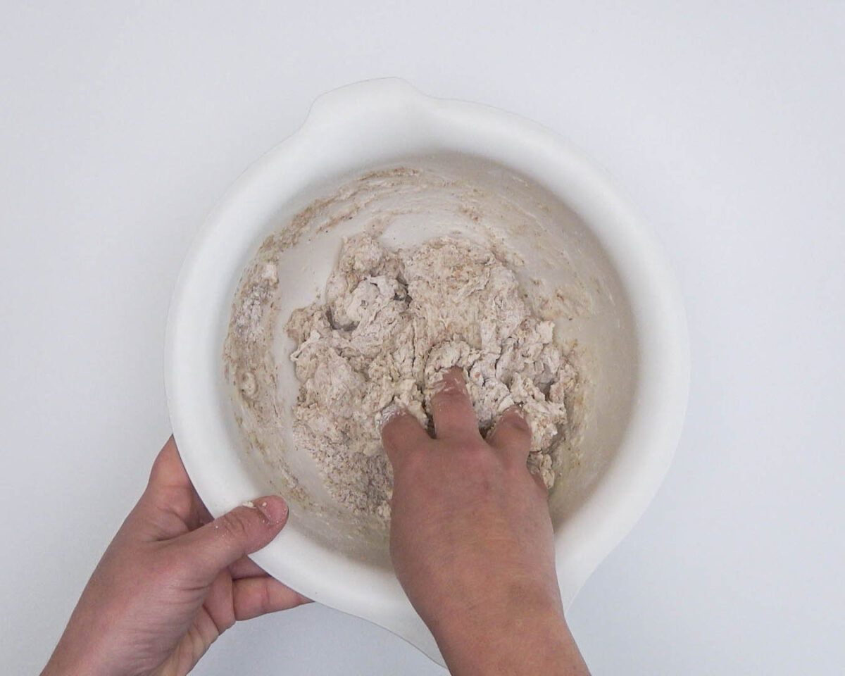 Pan integral casero, estilo chapata (5)