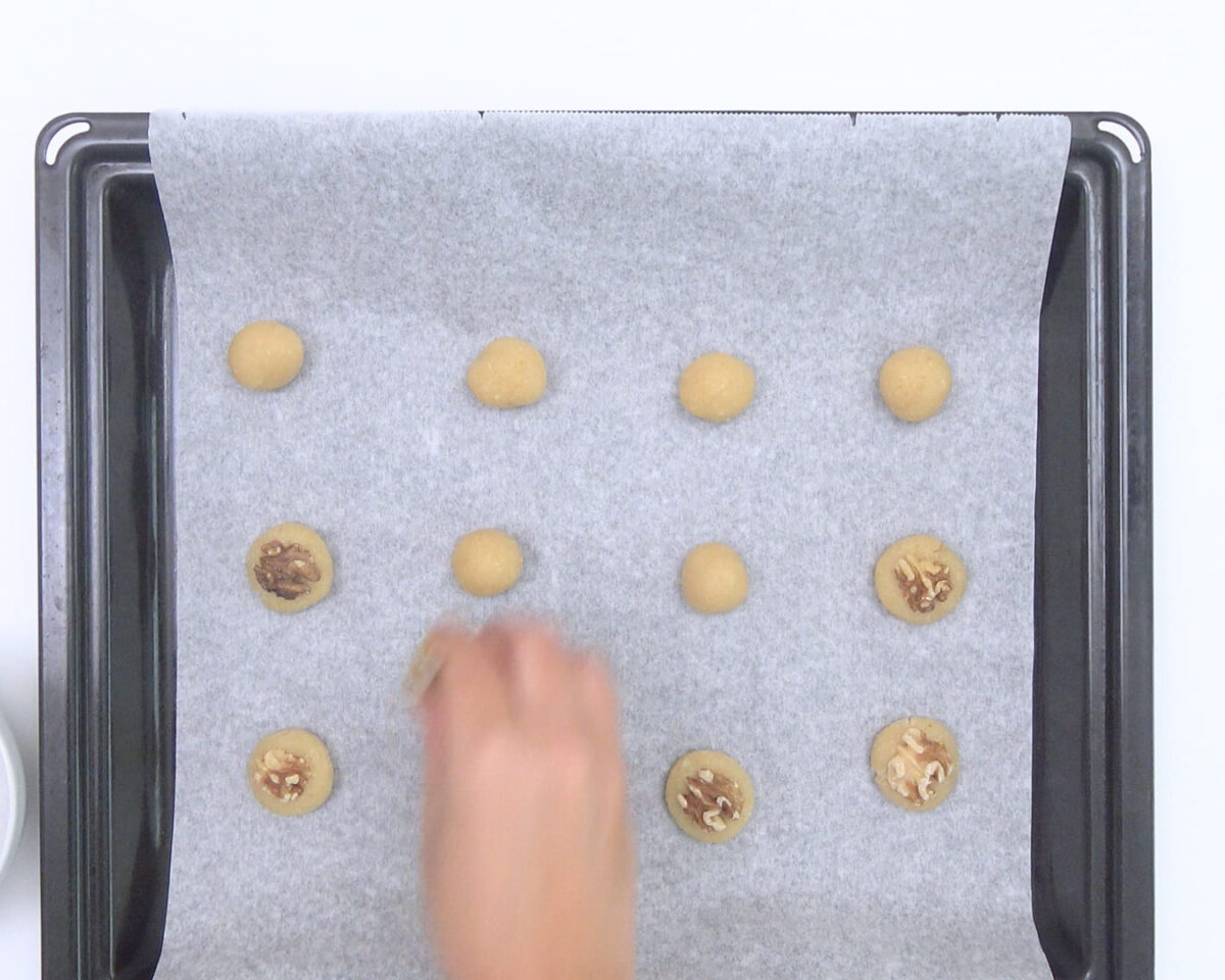 Panellets de chocolate, vainilla y coco 30