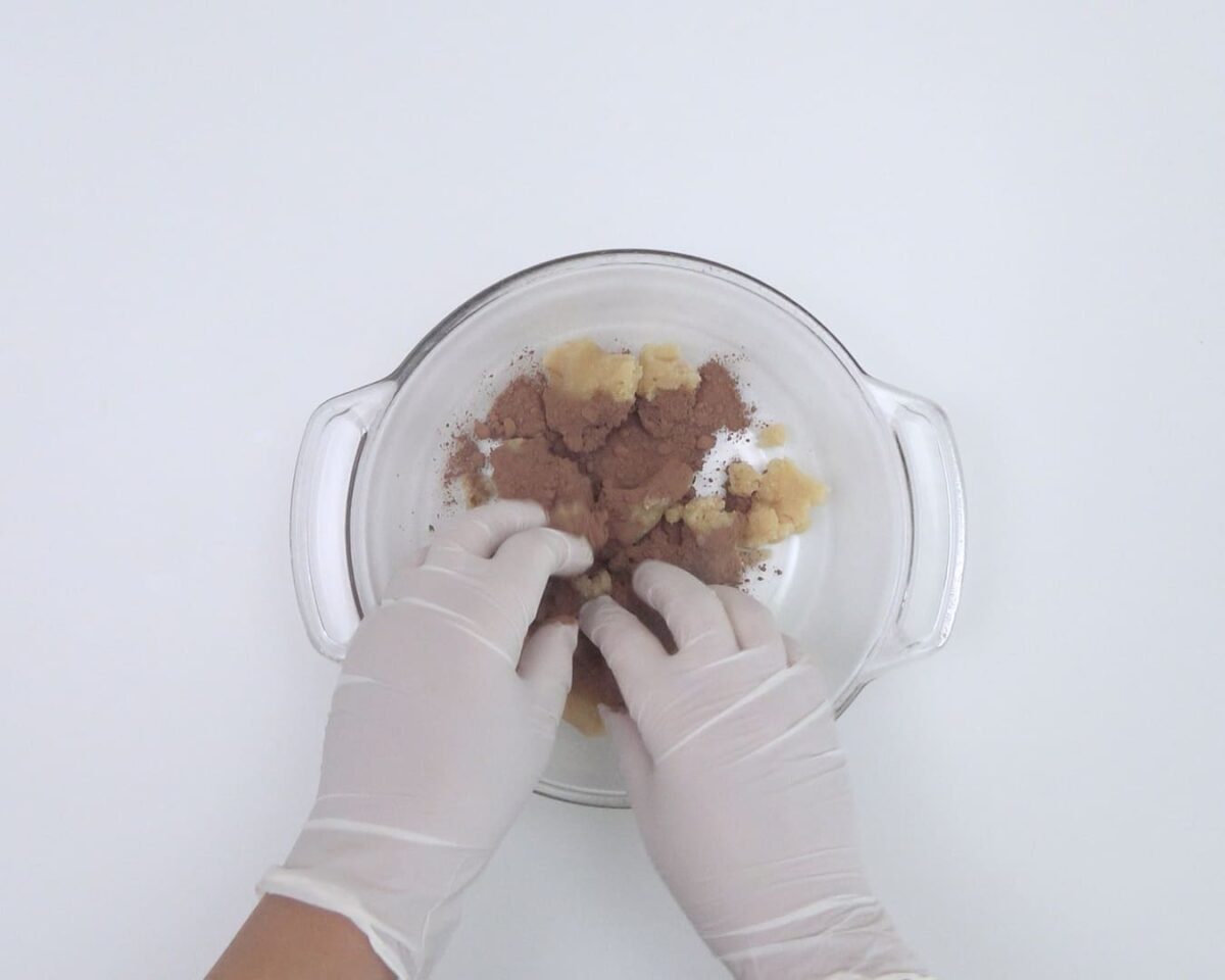 Panellets de chocolate, vainilla y coco 33