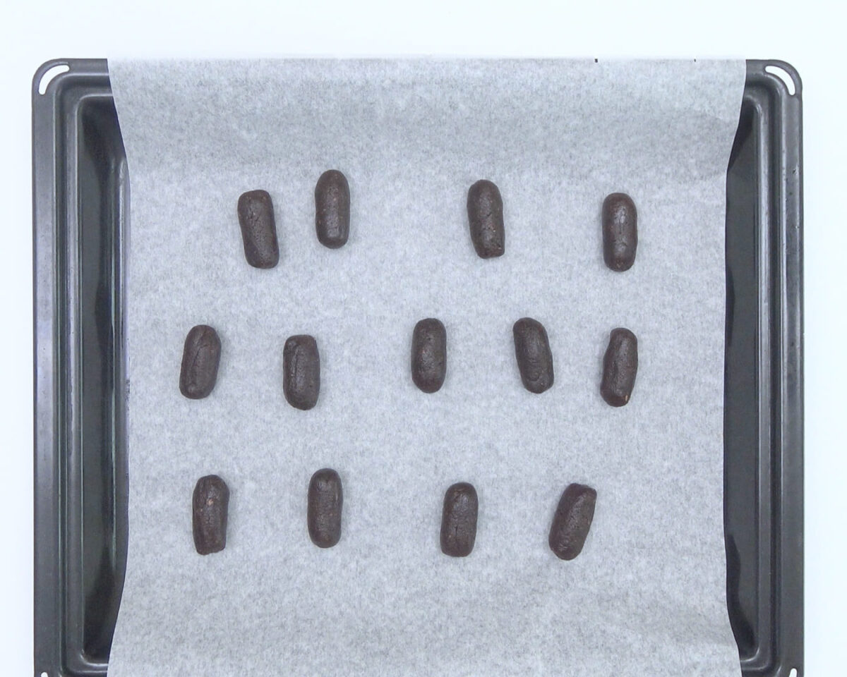 Panellets de chocolate, vainilla y coco 37