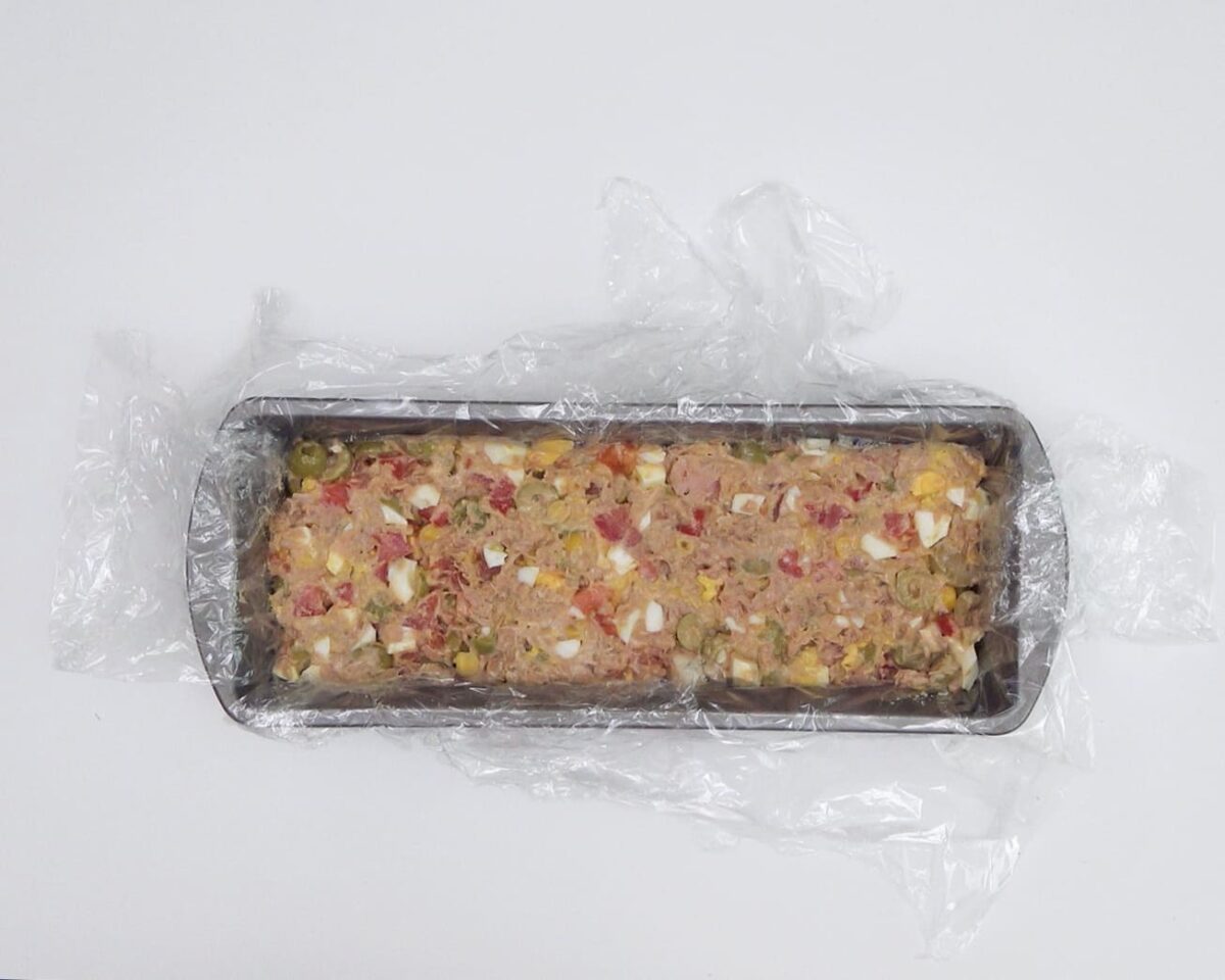 Pastel de atún frío 11