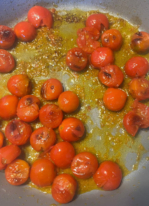 Salsa de tomate Cherry rápida y sabrosa