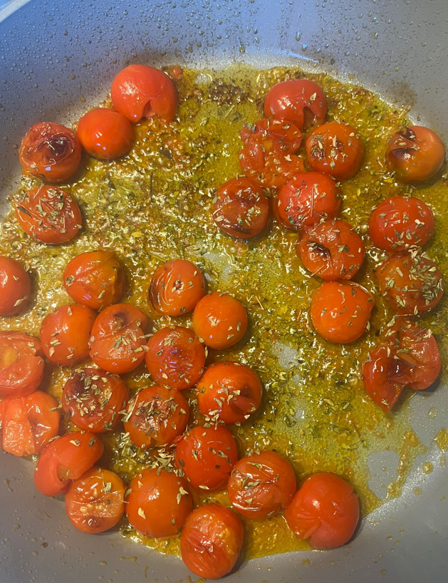 Salsa de tomate Cherry rápida y sabrosa