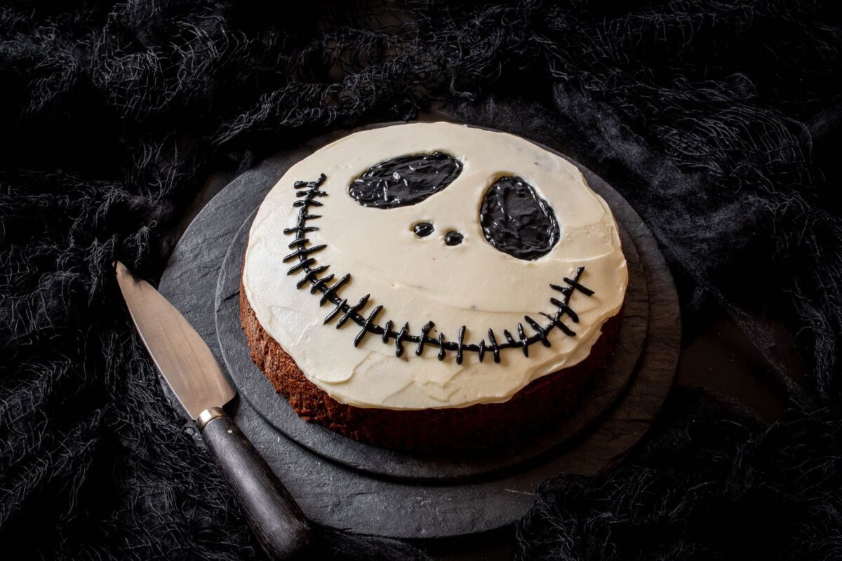 Tarta de chocolate de Jack Skellington (11)