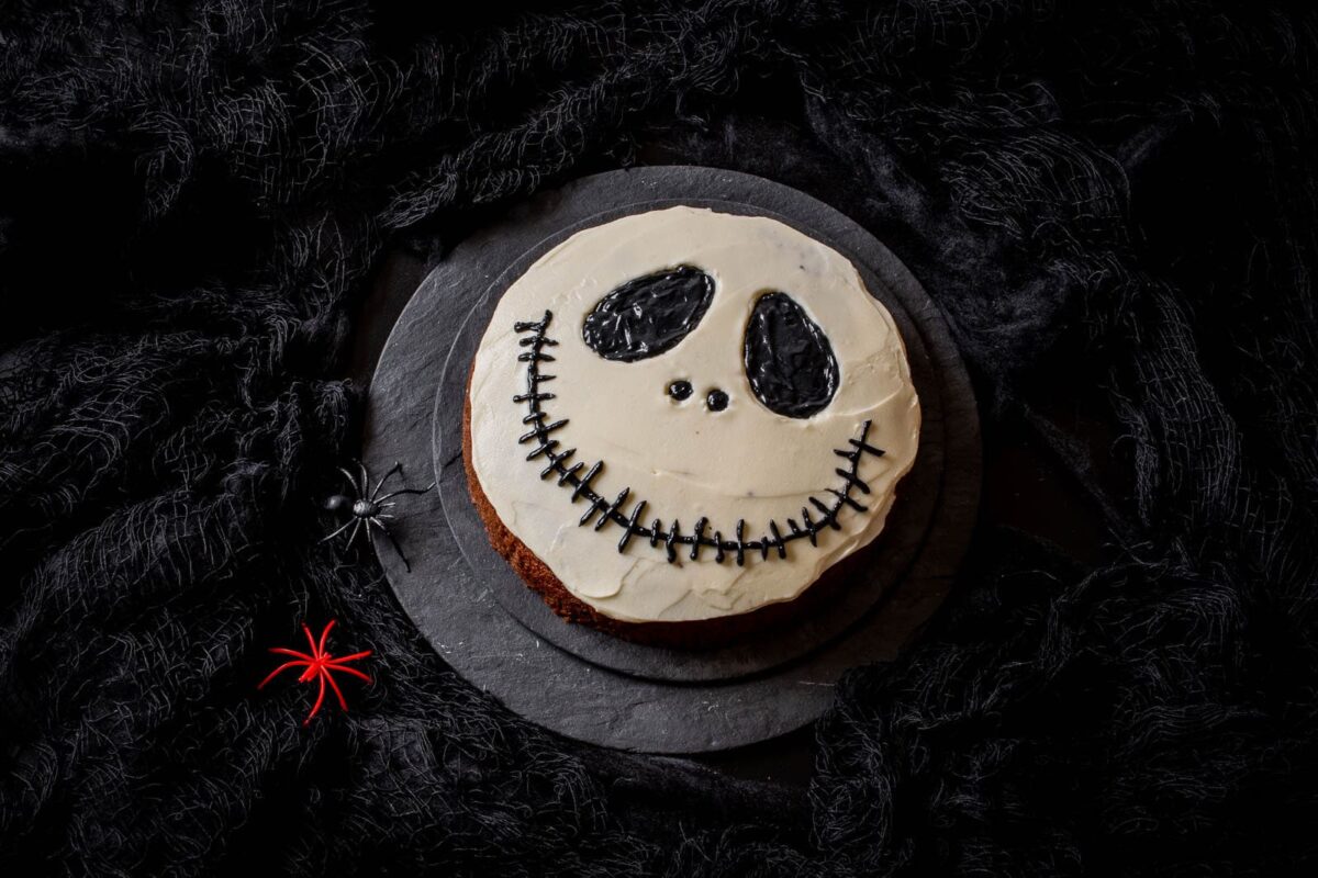 Tarta de chocolate de Jack Skellington (12)