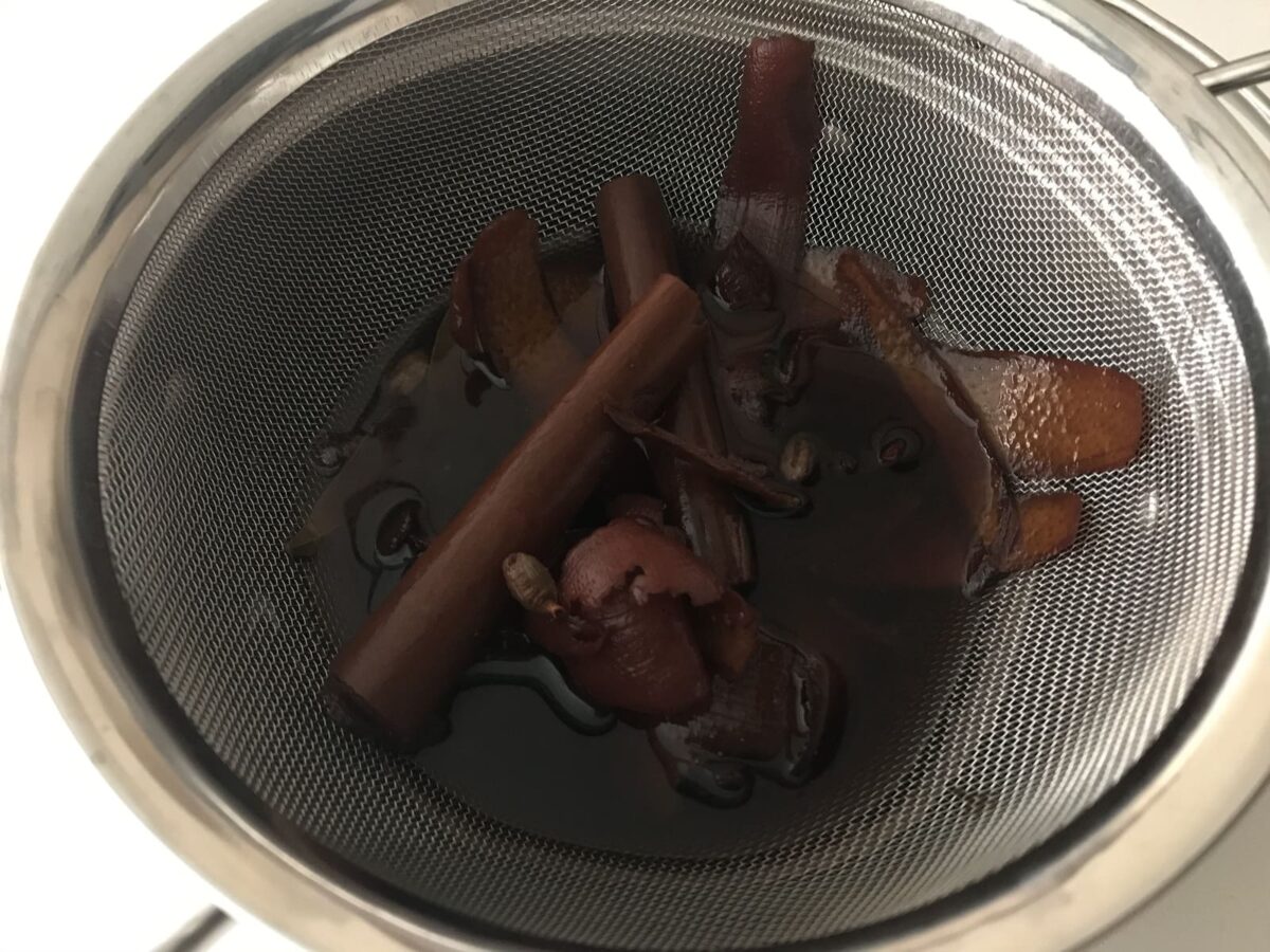 Vino caliente especiado de Navidad. Glühwein (10)