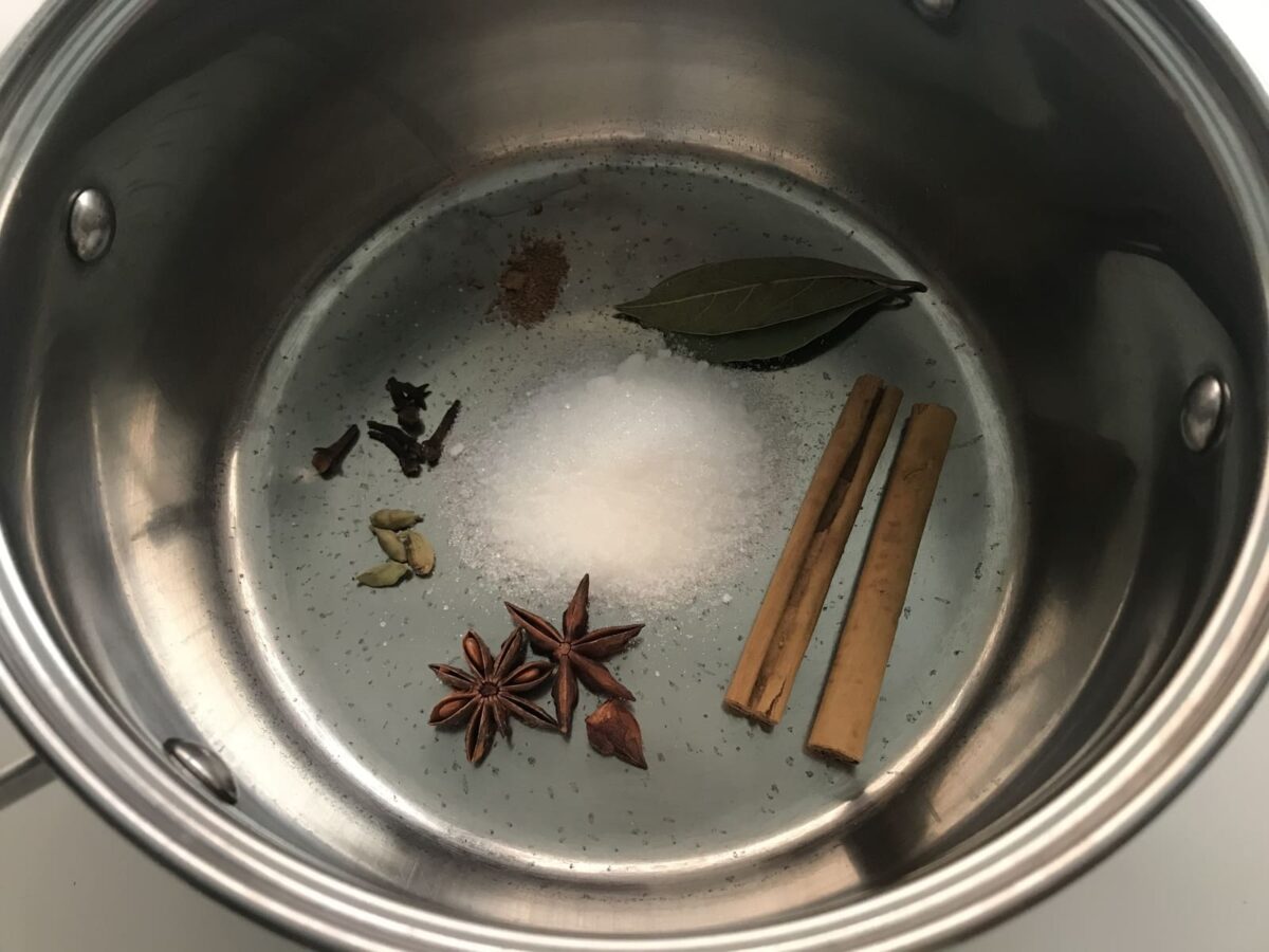 Vino caliente especiado de Navidad. Glühwein (4)