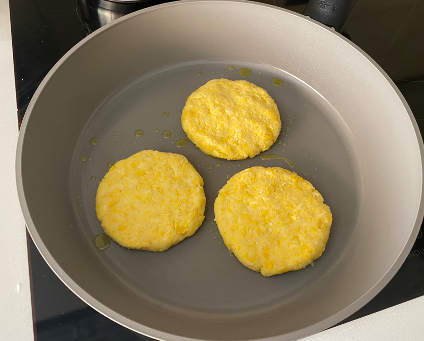 Arepas colombianas de choclo