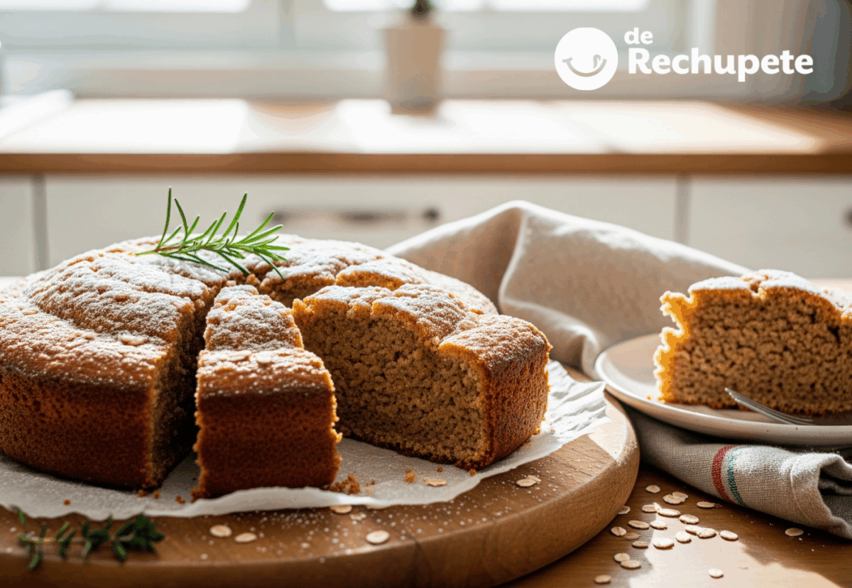 Bizcocho de avena y limón