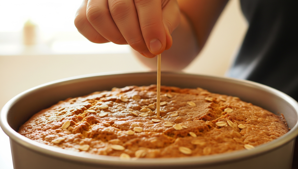 Bizcocho de avena y limón