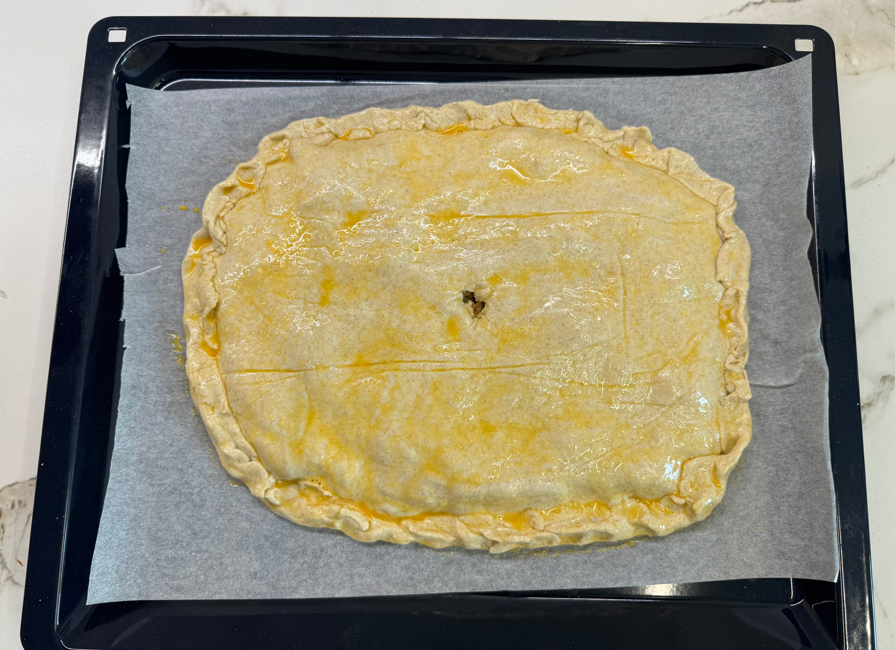 Empanada gallega sin gluten
