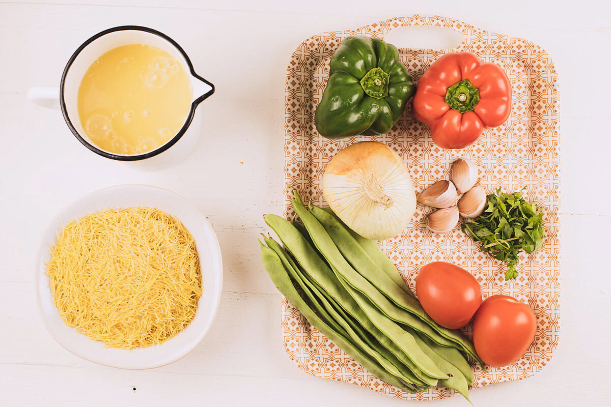 fideuá de verduras 1