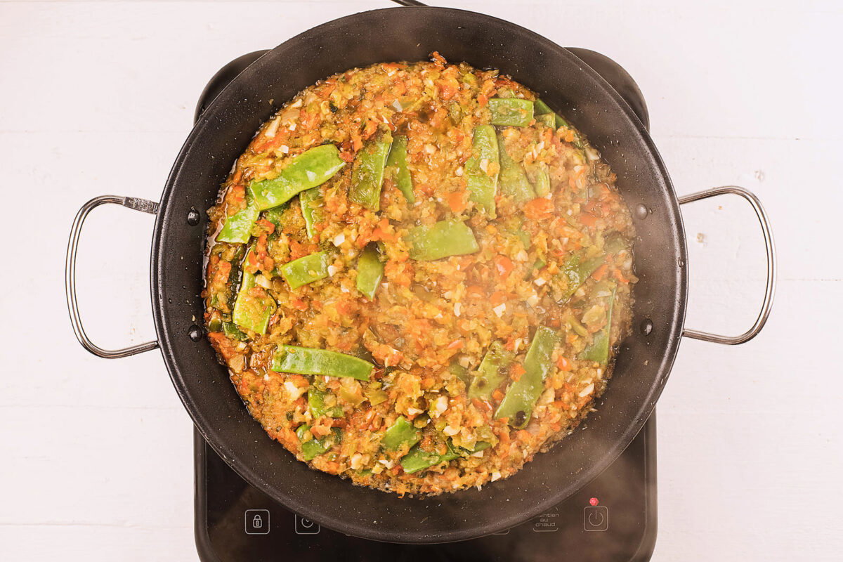 fideuá de verduras 13