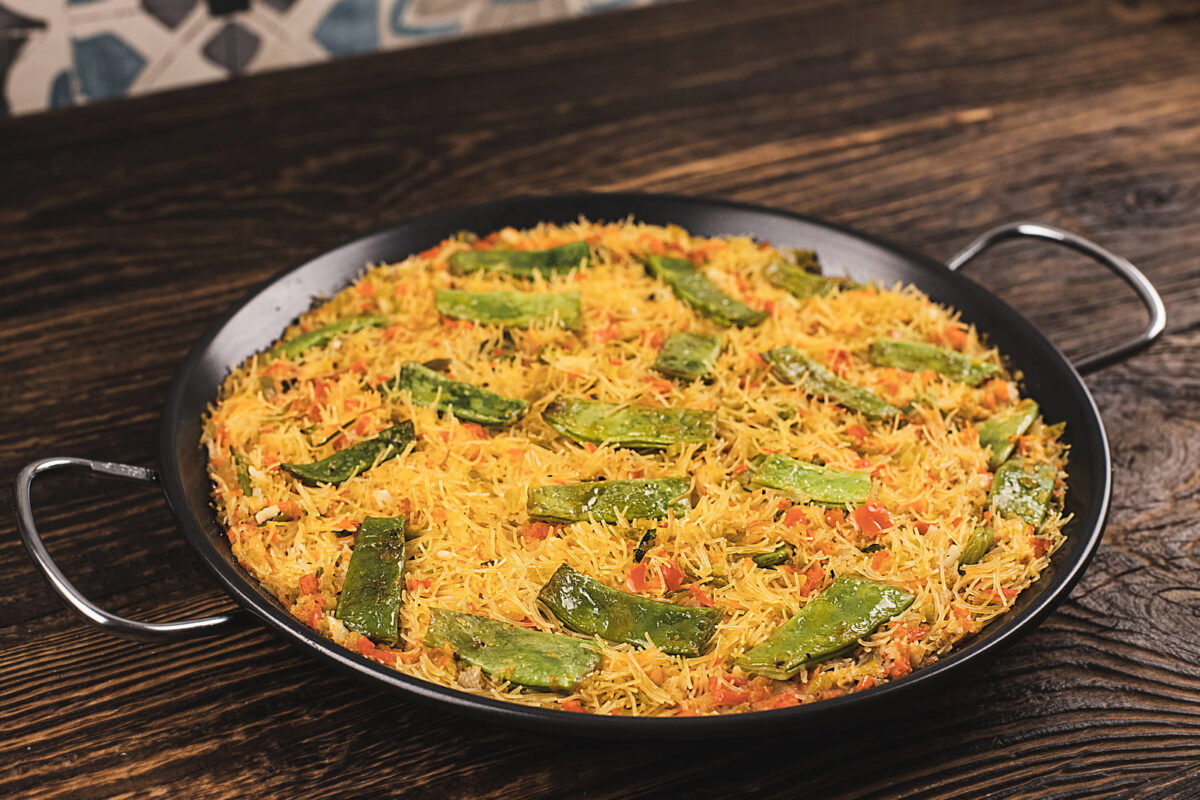 fideuá de verduras 19