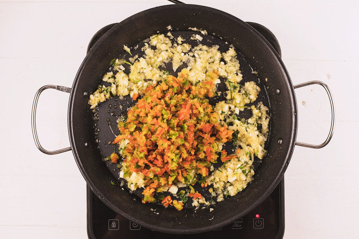 fideuá de verduras 9