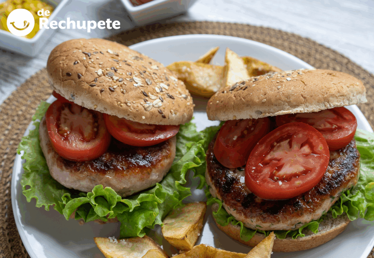 Hamburguesas de pollo