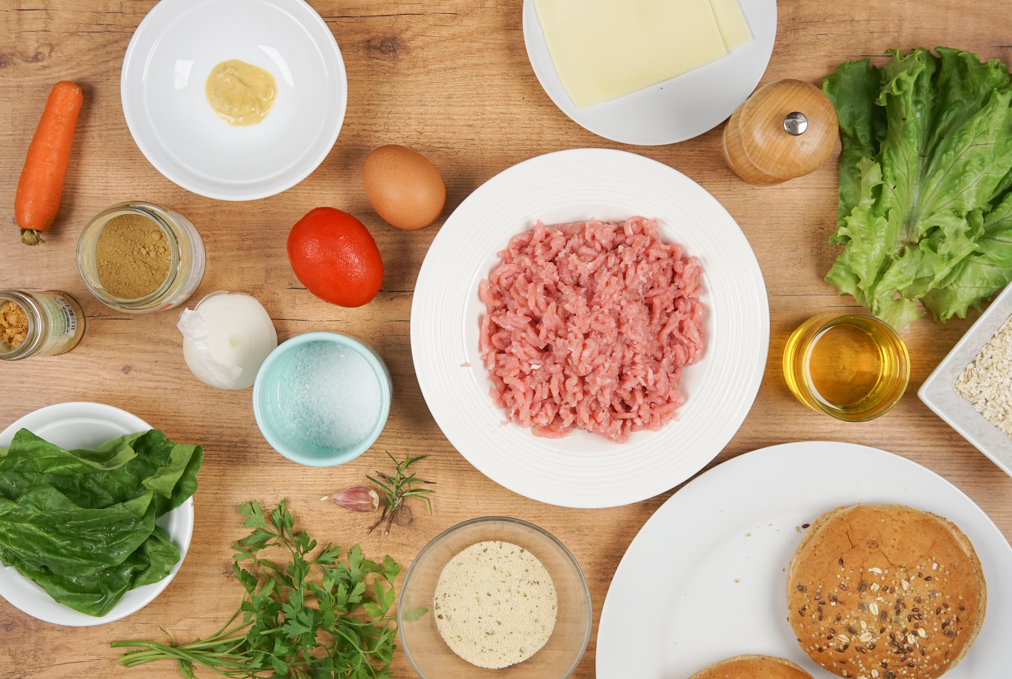 Hamburguesas de pollo