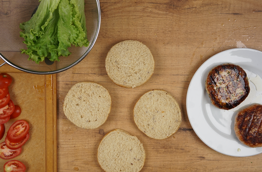Hamburguesas de pollo
