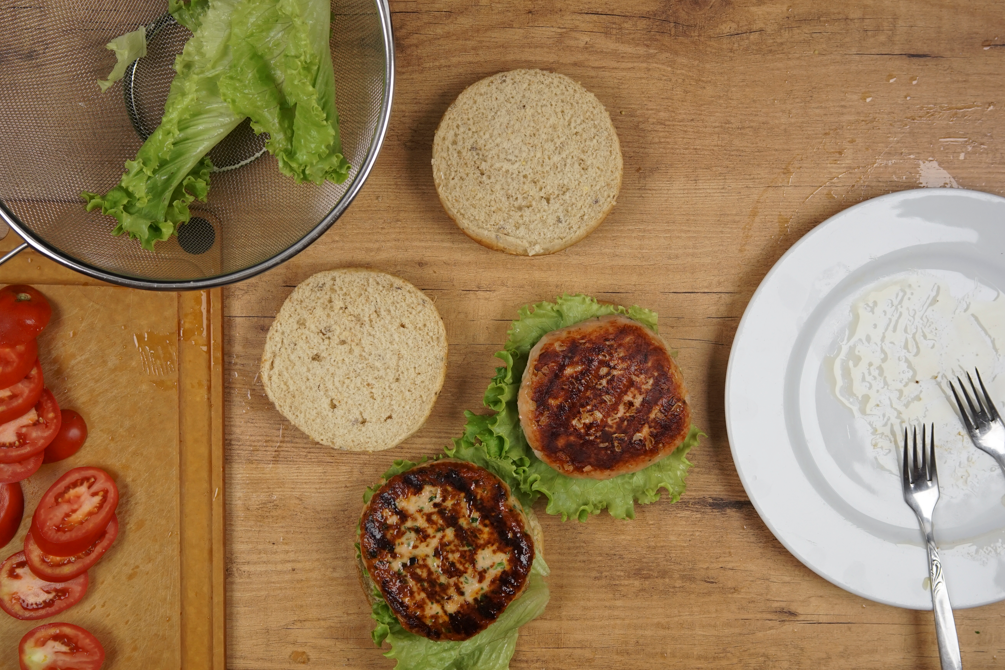 Hamburguesas de pollo