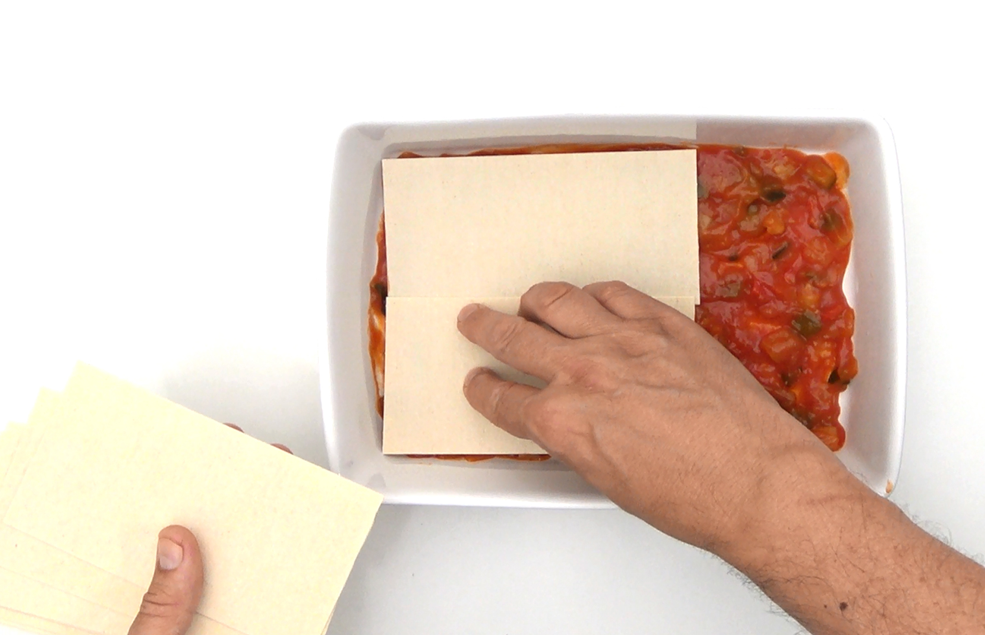 Lasaña de verduras fácil