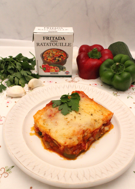 Lasaña de verduras fácil