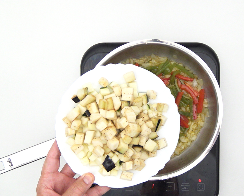 Lasaña de verduras fácil