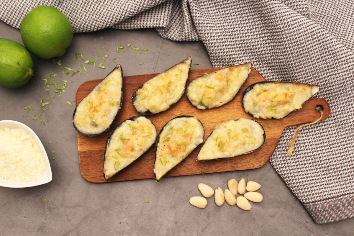 mejillones gratinados con velout de albariño (11)