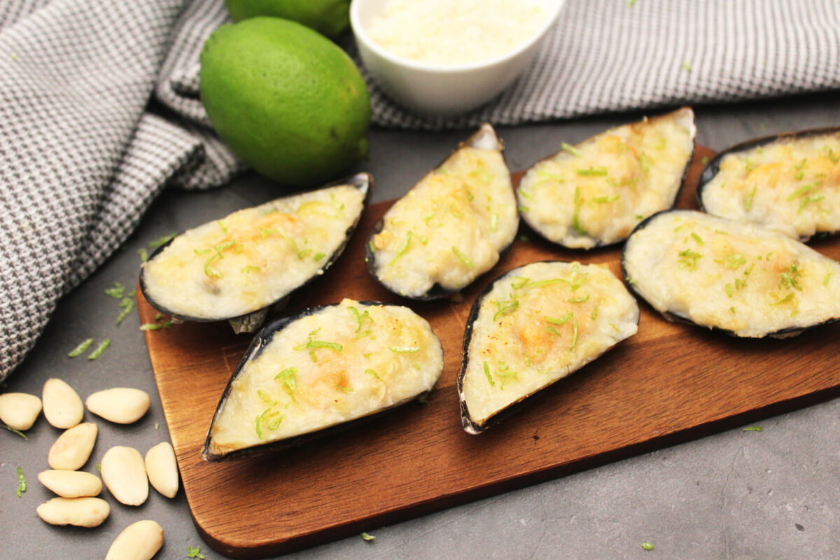 mejillones gratinados con velout de albariño (12)