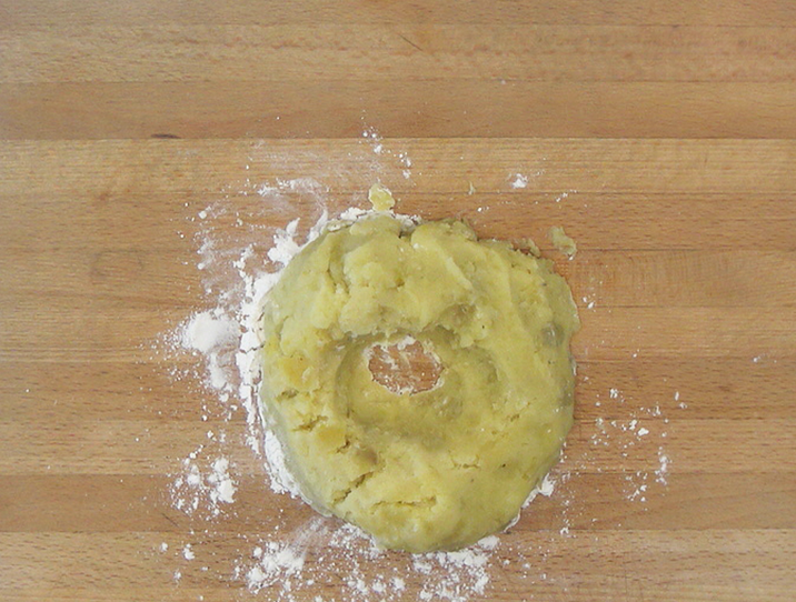 Ñoquis con salsa boloñesa