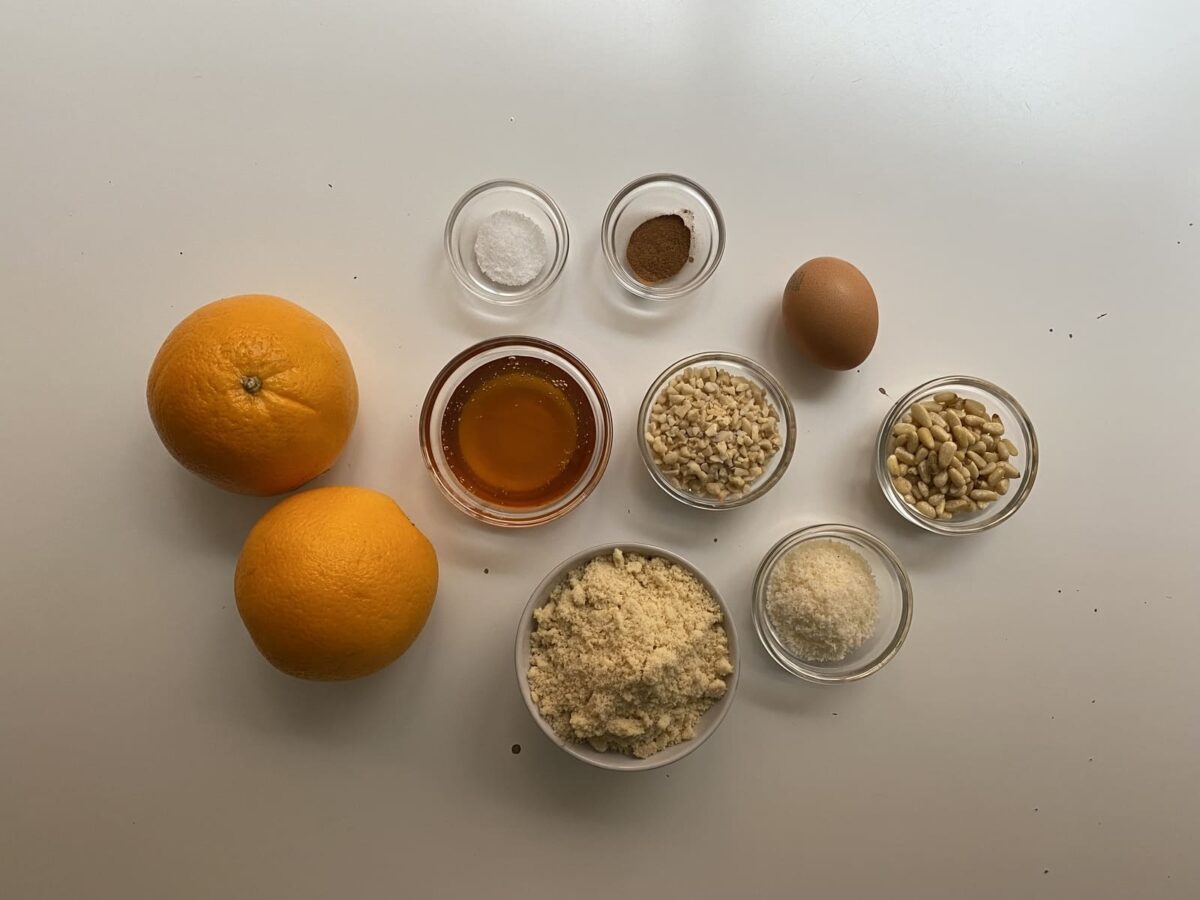 panellets de miel y naranja 1