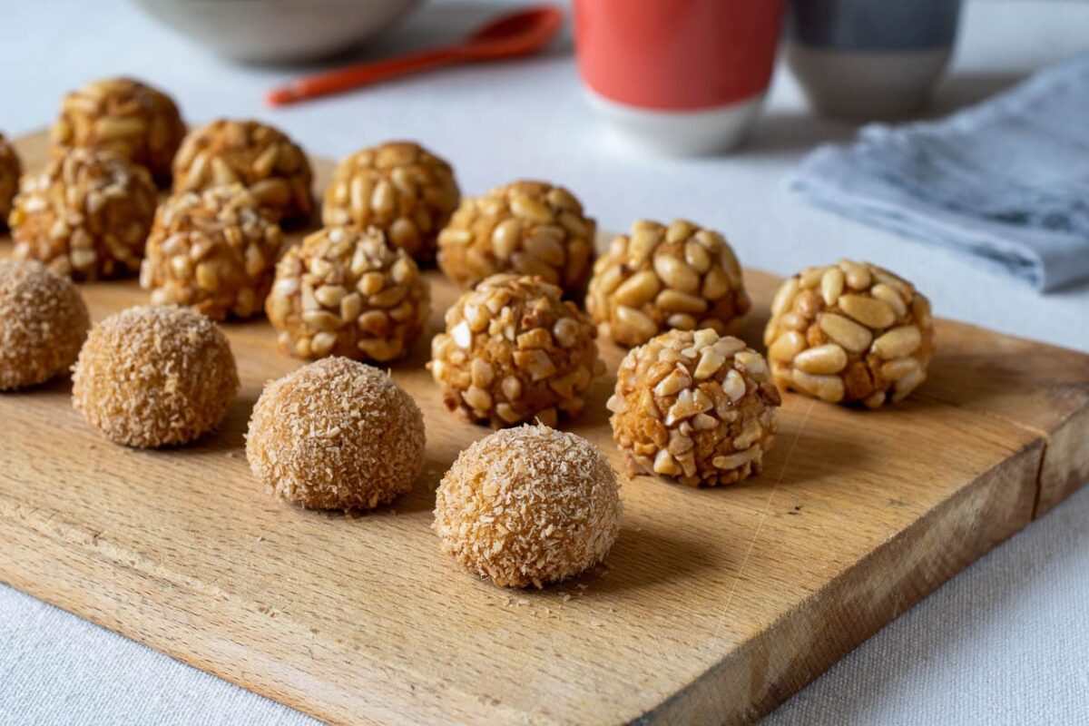 panellets de miel y naranja 12