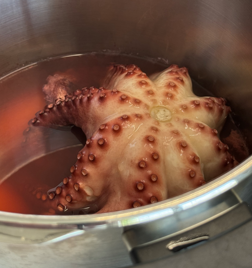 Pulpo en olla express