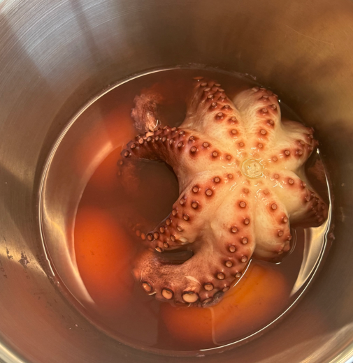 Pulpo en olla express