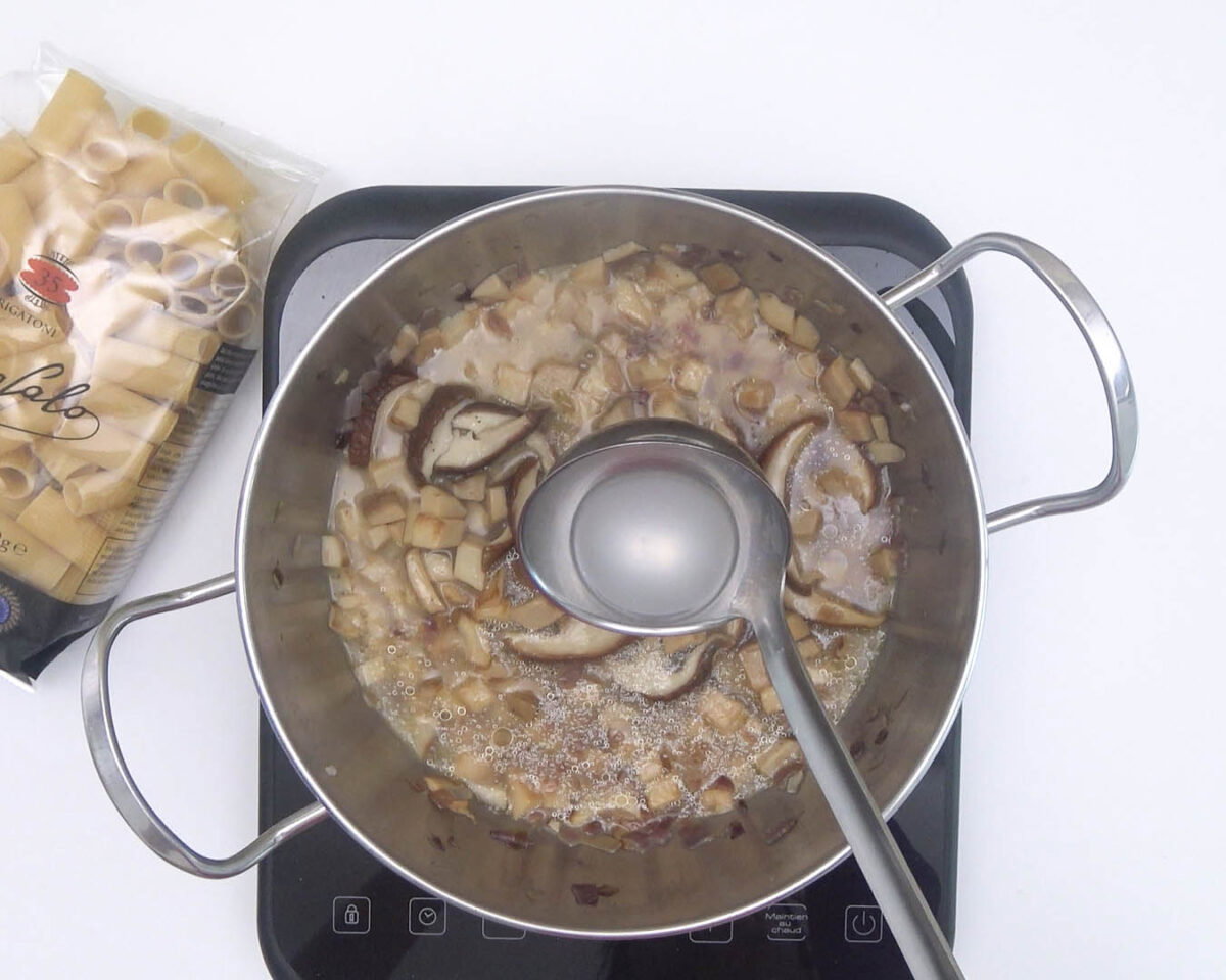 rigatoni con setas boletus y queso brie (20)