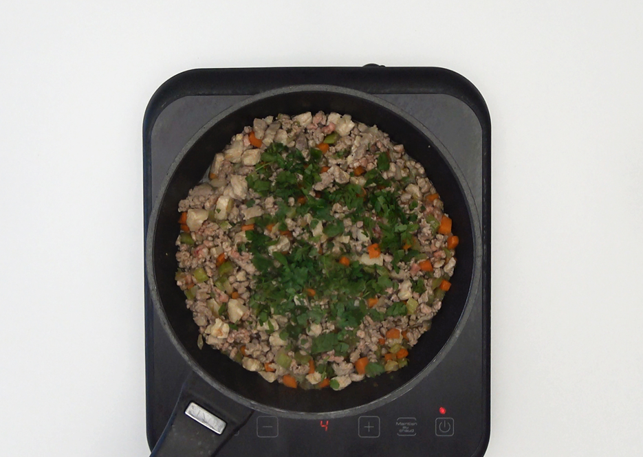 Ñoquis con salsa boloñesa