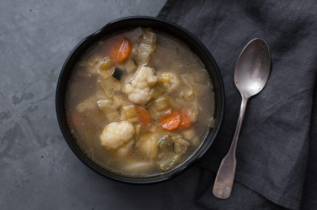 sopa de verduras casera 16
