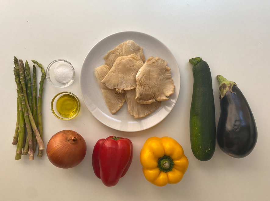 Verduras a la plancha