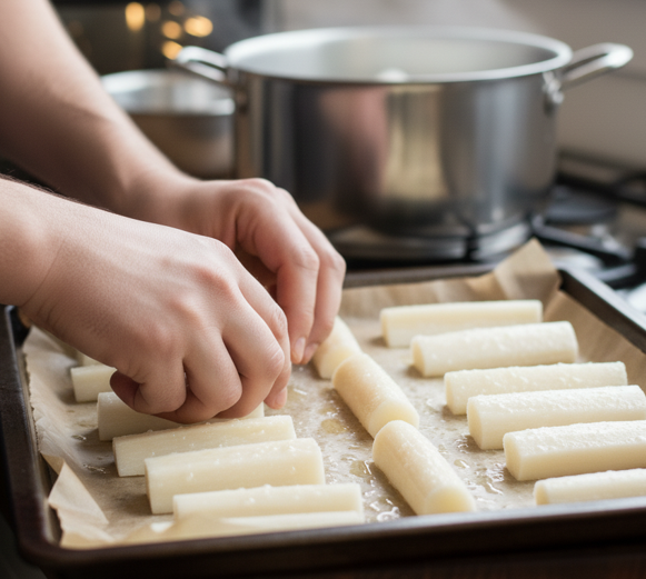 Yuca al horno o yuca asada