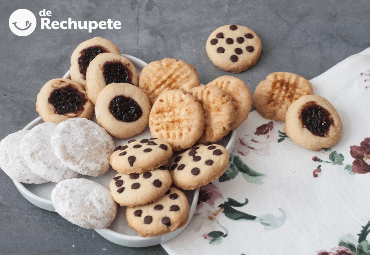 tipos de galletas surtidas caseras