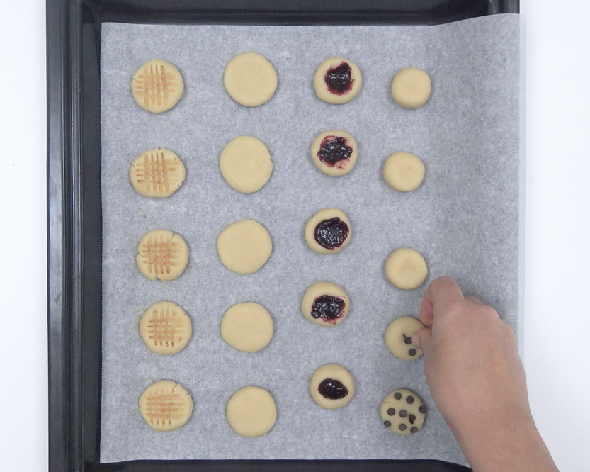 4 tipos de galletas de mantequilla